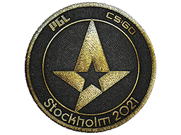 Нашивка | Astralis (Gold) | Stockholm 2021