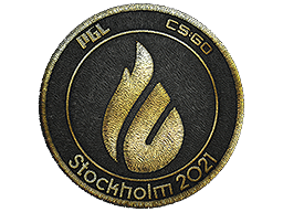 Нашивка | Copenhagen Flames (Gold) | Stockholm 2021