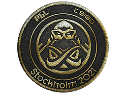 Нашивка | ENCE (Gold) | Stockholm 2021