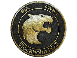 Нашивка | FURIA (Gold) | Stockholm 2021