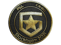 Нашивка | Gambit Gaming (Gold) | Stockholm 2021