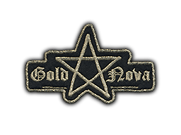 Нашивка | Metal Gold Nova I