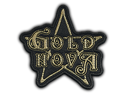 Нашивка | Metal Gold Nova