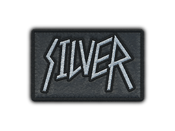 Нашивка | Metal Silver