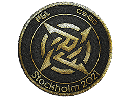 Нашивка | Ninjas in Pyjamas (Gold) | Stockholm 2021