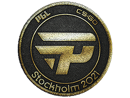 Нашивка | paiN Gaming (Gold) | Stockholm 2021