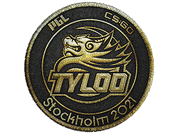 Нашивка | Tyloo (Gold) | Stockholm 2021