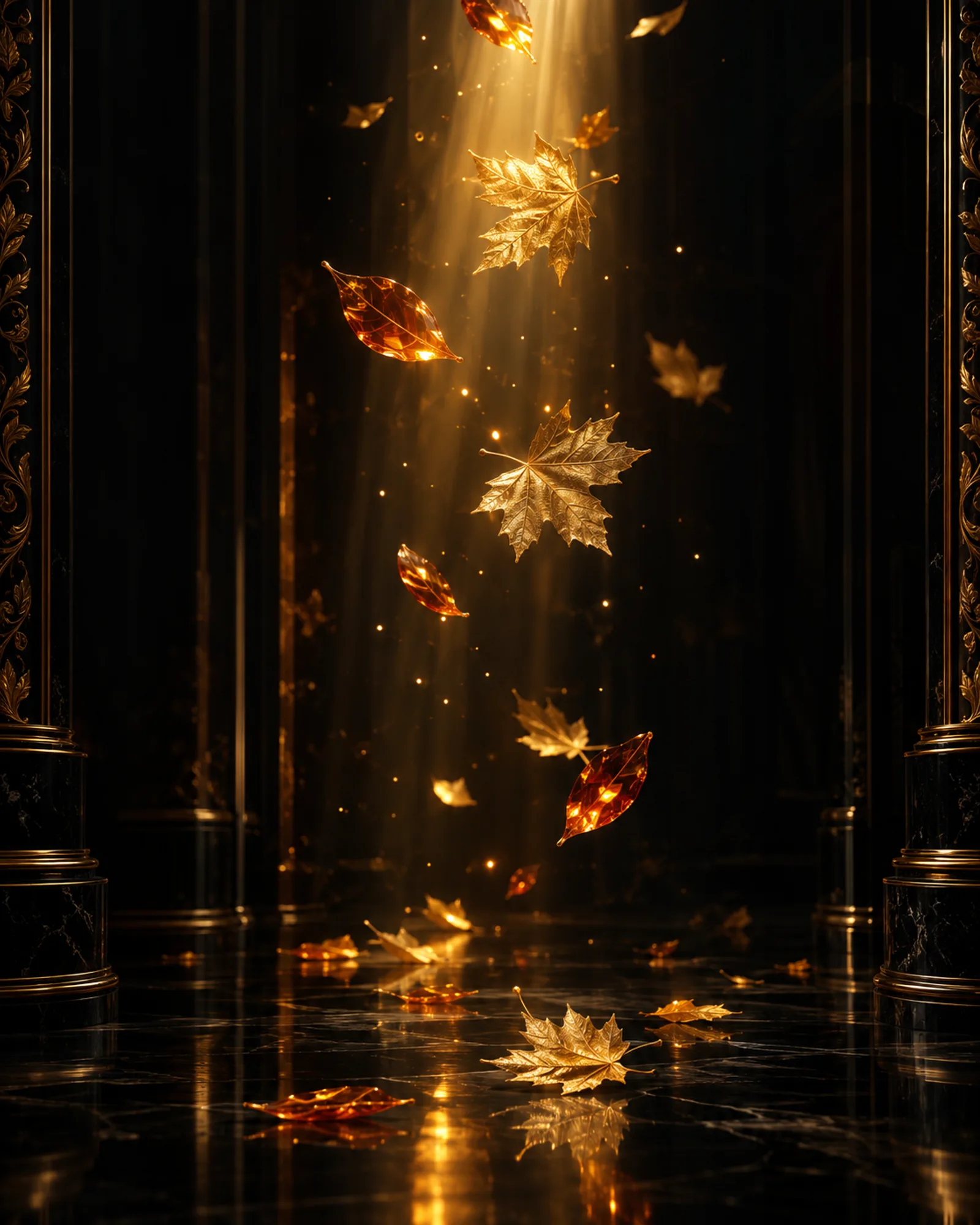 Оформление | Card Background · Golden Autumn