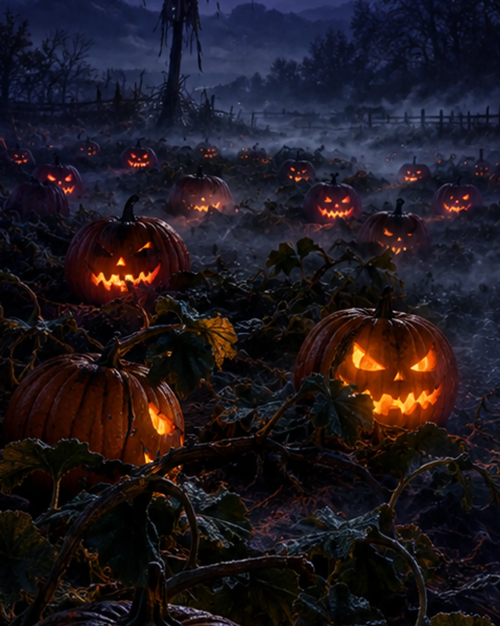 Оформление | Card Background · Pumpkin Night