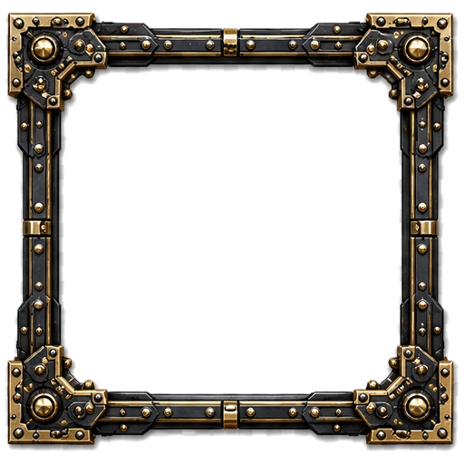 Оформление | Card Border · Brass