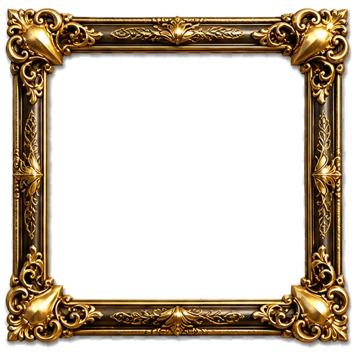 Оформление | Card Border · Living Gold
