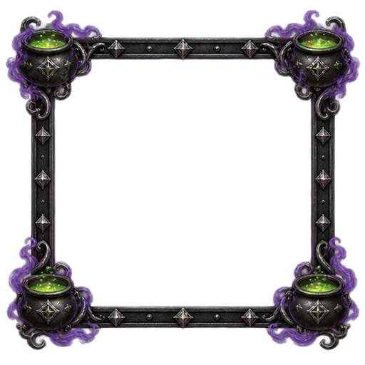 Оформление | Card Border · Living Witching Hour