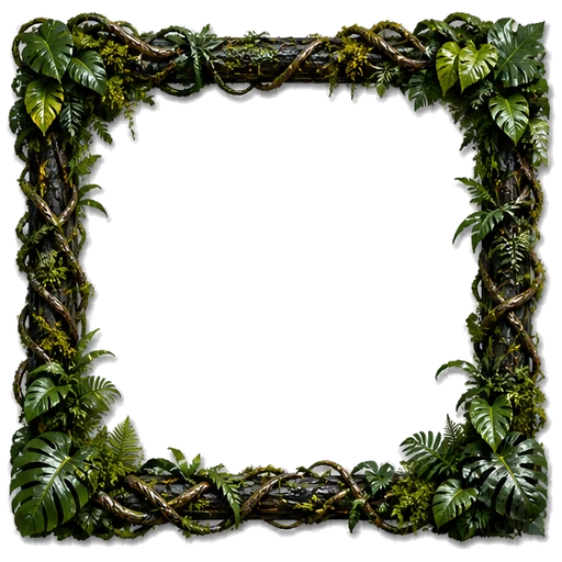 Оформление | Card Border · Jungle