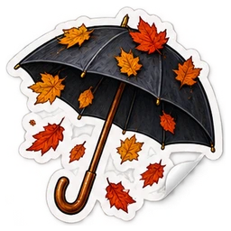 Оформление | Sticker · Leaffall 8