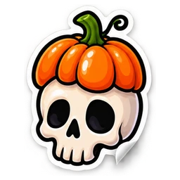Оформление | Sticker · Pumpkin Night 9