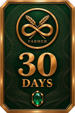 Карточка фермера | Farmer · 30 Days