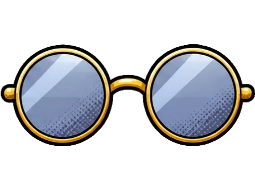 Вещь питомца | Round glasses
