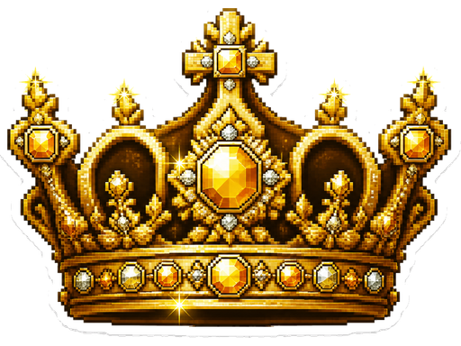 Sticker | Crown of Pixels
