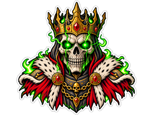 Sticker | Skeleton King