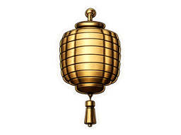 Наклейка | Lantern · Gold