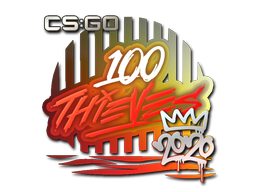 Наклейка | 100 Thieves | 2020 RMR