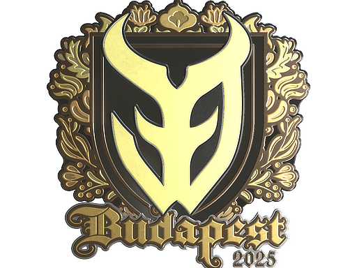 Наклейка | 3DMAX (Gold) | Budapest 2025