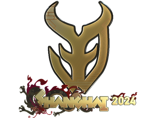 Наклейка | 3DMAX (Gold) | Shanghai 2024
