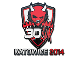 Наклейка | 3DMAX | Katowice 2014