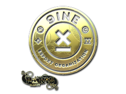 Наклейка | 9INE (Gold) | Paris 2023