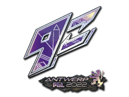 Наклейка | 9z Team (Holo) | Antwerp 2022