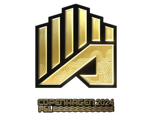 Наклейка | AMKAL ESPORTS (Gold) | Copenhagen 2024