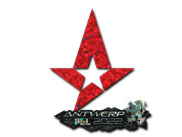 Наклейка | Astralis (Glitter) | Antwerp 2022