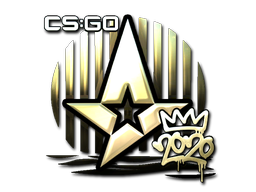 Наклейка | Astralis (Gold) | 2020 RMR