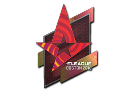 Наклейка | Astralis (Holo) | Boston 2018