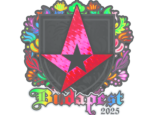 Наклейка | Astralis (Holo) | Budapest 2025