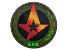 Наклейка | Astralis (Holo) | Katowice 2019