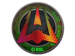 Наклейка | Avangar (Holo) | Katowice 2019