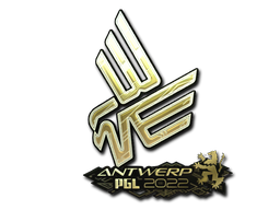 Наклейка | Bad News Eagles (Gold) | Antwerp 2022
