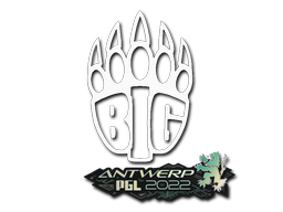 Наклейка | BIG | Antwerp 2022