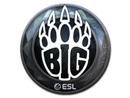 Наклейка | BIG (Foil) | Katowice 2019