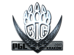 Наклейка | BIG (Foil) | Krakow 2017