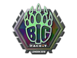 Наклейка | BIG (Holo) | London 2018