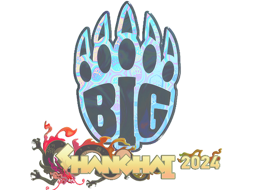 Наклейка | BIG (Holo) | Shanghai 2024
