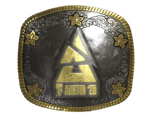 Наклейка | BLAST.tv (Gold) | Austin 2025