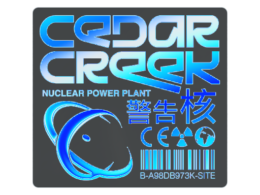 Наклейка | Cedar Creek (Holo)