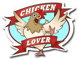 Наклейка | Chicken Lover