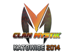 Наклейка | Clan-Mystik (Holo) | Katowice 2014
