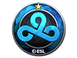 Наклейка | Cloud9 (Foil) | Katowice 2019