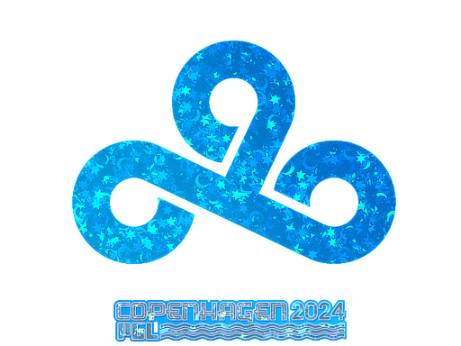 Наклейка | Cloud9 (Glitter) | Copenhagen 2024