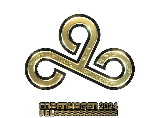 Наклейка | Cloud9 (Gold) | Copenhagen 2024